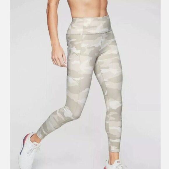 ATHLETA Camo Contender Tight Leggings Size Medium - Picture 1 of 10